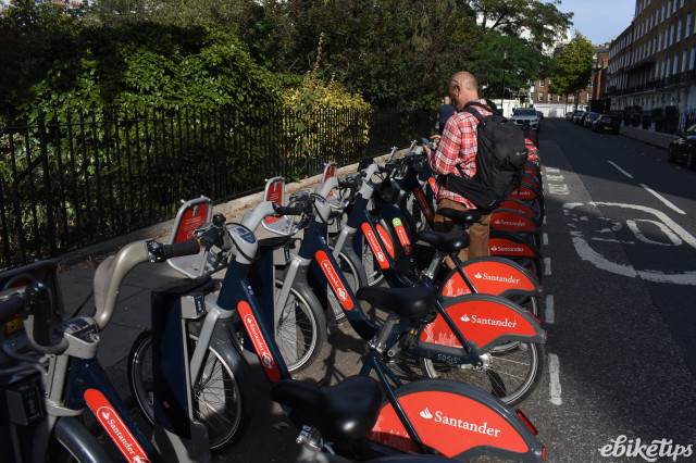 Santander bikes deals victoria park